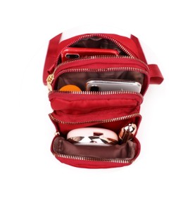Fashionable Red Mini Crossbody Bag