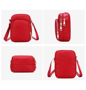 Fashionable Red Mini Crossbody Bag