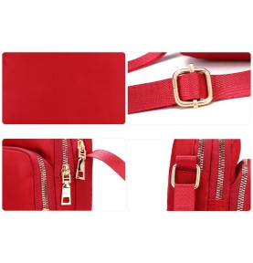 Fashionable Red Mini Crossbody Bag