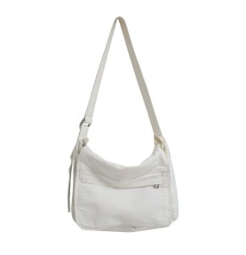 White canvas casual...